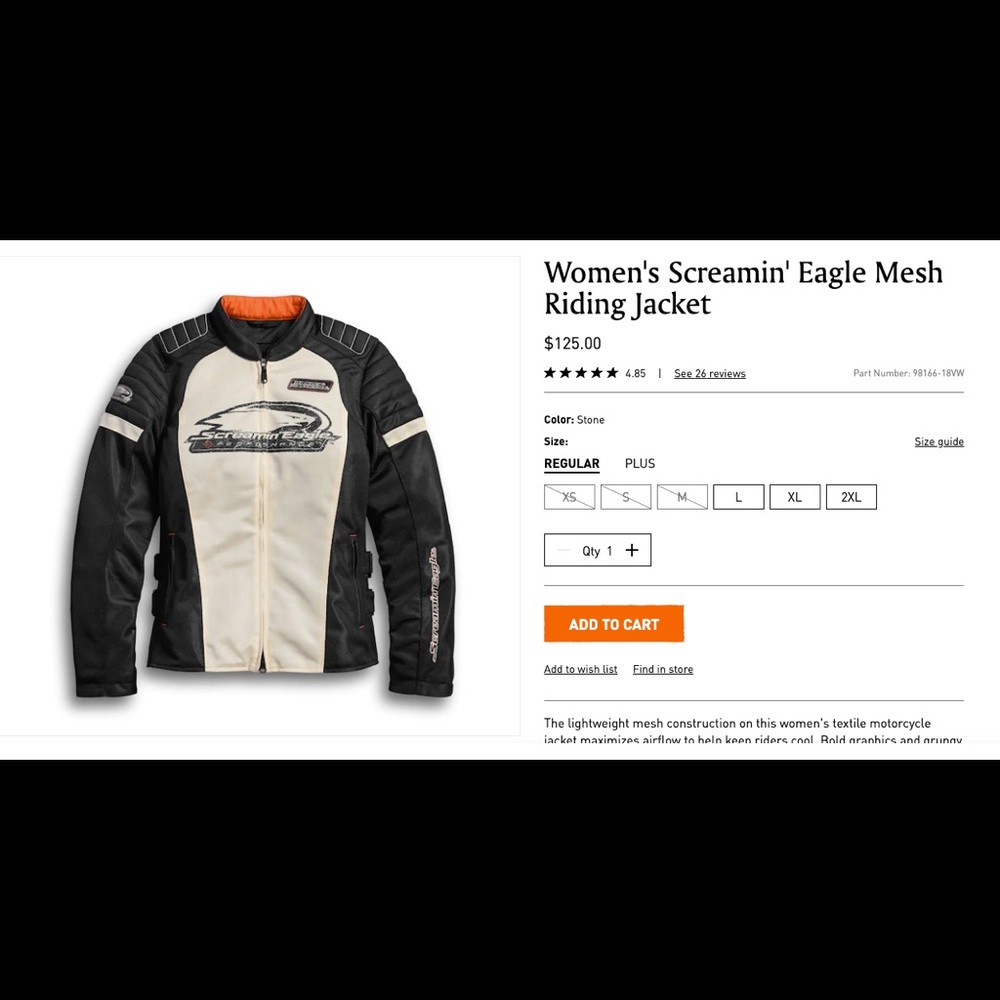 Cheap New Harley Davidson Motorcycle Jacket